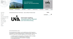 Desktop Screenshot of amu-augsburg.de